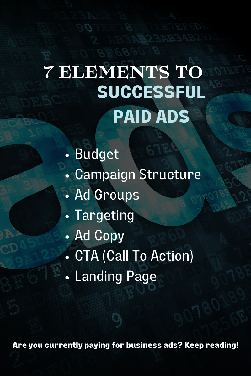 7 elements to successful business paid search ads
